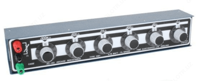 TE1061 — низкоомный магазин сопротивления (1 Oм - 1.2 MОм)