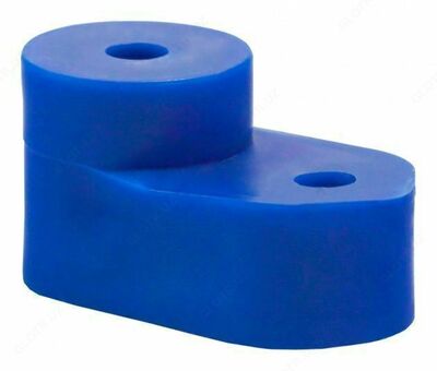 Изолятор угловой для нулевой шины ИУ101-08 синий DEKraft