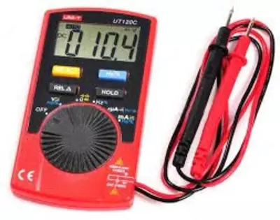 UNI-T UT120C — мультиметр цифровой карманный (автодиапазон)