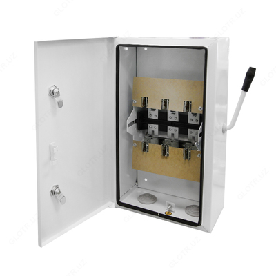 Ящик силовой с рубильником ЯБПВУ 250А Cu IP54 без ПН-2 БелСвет