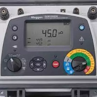 DLRO10HDX — цифровой микроомметр (без тестовых проводов)