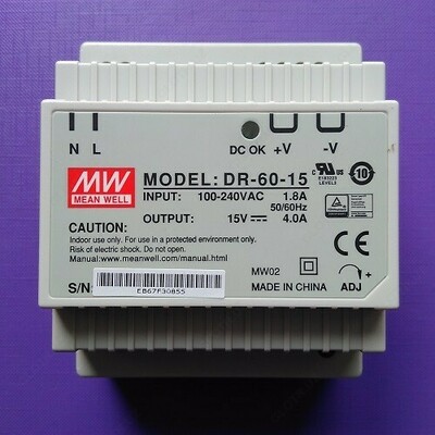 DR-60-15 Блок питания MEAN WELL