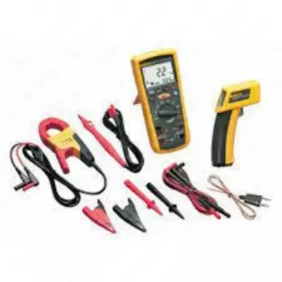 Fluke 1587KIT/62MAX+ FC — комплект мультиметр-мегаомметр c функцией беспроводной связи + токовые клещи + инфракрасный термометр