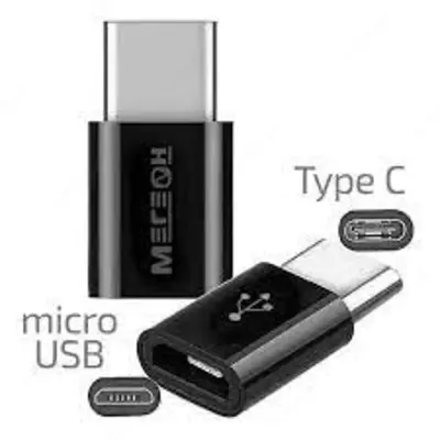 МЕГЕОН 33203К — переходник (USB-C папа - microUSB мама)