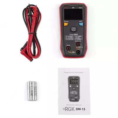 RGK DM-15 — мультиметр цифровой