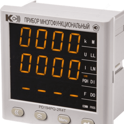PD194PQ-2R4T-A1 — многофункциональный цифровой электроизмерительный прибор (одностраничная модификация, повышенной точности)
