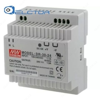 DR-30-24 Блок питания MEAN WELL
