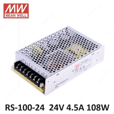 RS-100-24, Блок питания, 24B,4.5A,108Вт