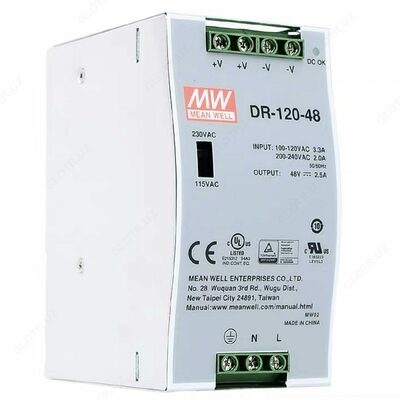 Импульсный источник питания DR 120-48 MEAN WELL