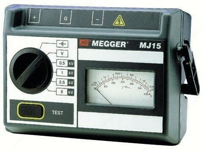 MJ15 — измеритель изоляции до 5 кВ постоянного тока