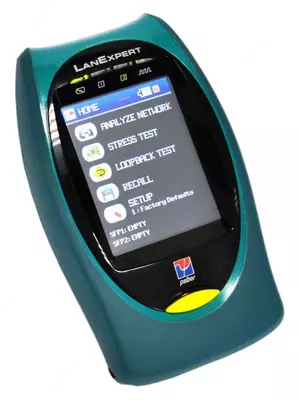 Psiber LanExpert 85S — анализатор производительности сети Ethernet до 1 Гбит по витой паре и одномодовому оптическому волокну (SM)