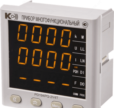 PD194PQ-2C4T-A — многофункциональный цифровой электроизмерительный прибор (многостраничная модификация, повышенной точности)