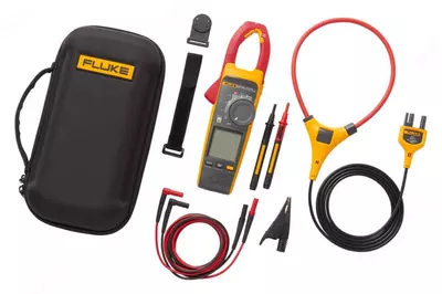 Fluke 377 — токоизмерительные клещи с датчиком iFlex для бесконтактного измерения истинных среднеквадратичных значений постоянного/переменного тока и напряжения