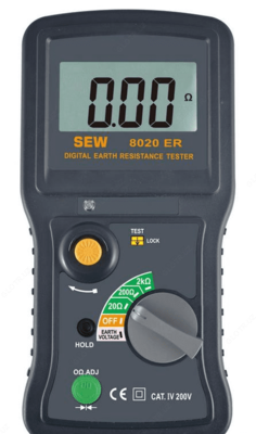 8020 ER — цифровой измеритель сопротивления заземления