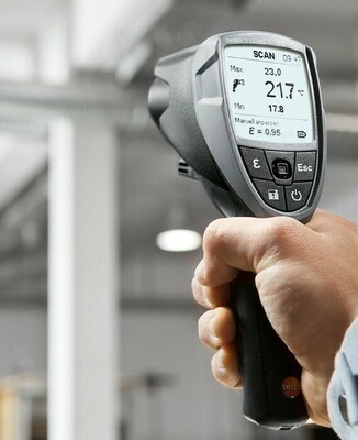 testo 835-H1 — инфракрасный термометр с интегрированным модулем влажности