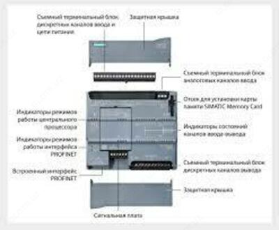 6ES7215-1AF40-0XB0 Контактор Siemens S7-1200