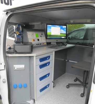 HVA90_19 — система для высоковольтных испытаний напряжением СНЧ до 90кВ СПЭ кабелей на 6, 10, 35и 110кВ (в стойке 19" для мобильных лабораторий)