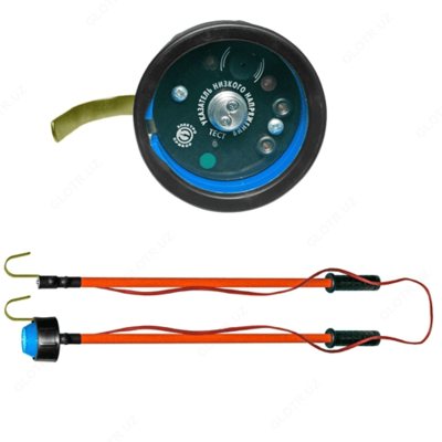 УНН-2ШИ со штангами телескопическими — двухполюсный указатель низкого напряжения контактного типа