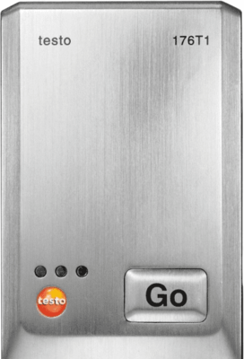 testo 176 T1 — 1-канальный логгер данных температуры в металлическом корпусе с высокоточным внутренним сенсором (Pt100)