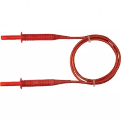 WAPRZ1X2REBB — провод измерительный 1.2м с разъемами "банан" красный