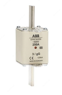 Предохранитель OFAF3H500 500A тип gG размер3, до 500В