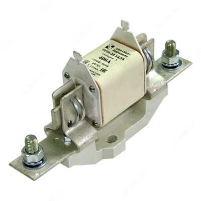 Предохранитель ППН- 39-20 400А габарит 3 УХЛ3 на держателе АЭС