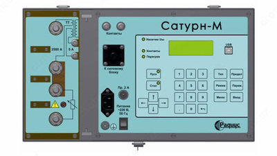 САТУРН-М1 — Устройство для проверки автоматических выключателей (до 12 кА)