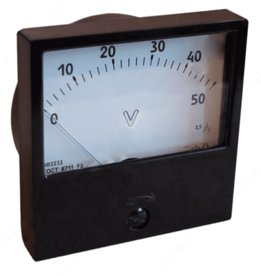 ЭВ2233 — вольтметр щитовой аналоговый постояннного тока