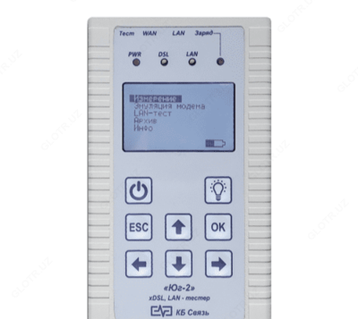 ЮГ-2V — тестер VDSL/ADSL + LAN ТЕСТЕР