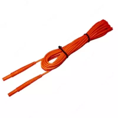 WAPRZ010REBB — провод измерительный 10м с разъемами "банан" красный