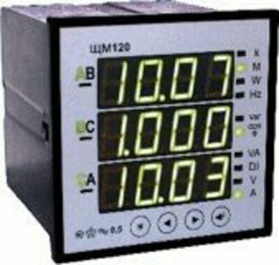 ЩМ120 – Цифровой многофункциональный электроизмерительный прибор