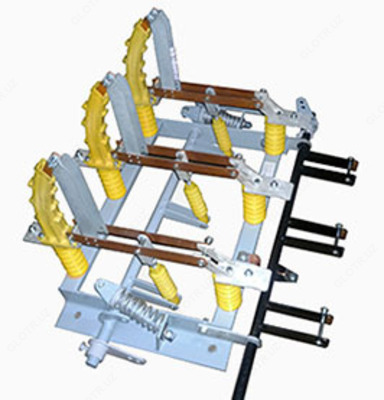Выключатель нагрузки ВНРп 10/ 630-10-зп с пред. с фарфоровыми изоляторами
