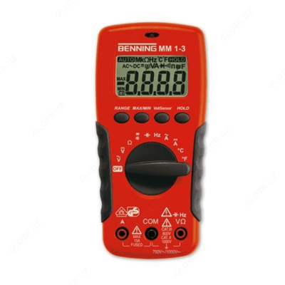 Benning MM 1-3 — цифровой мультиметр с бесконтактным датчиком напряжения