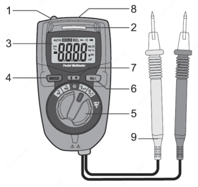 DT-218 — мультиметр цифровой