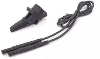 WAPRKRBLRU — комплект провод измерительный 1,2 м и зажим "Крокодил" черный