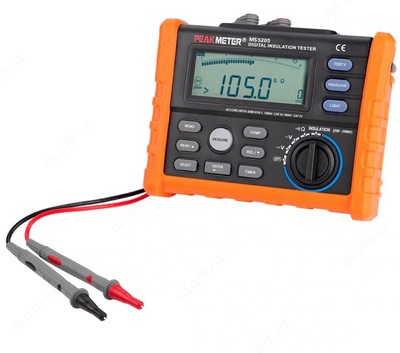 PeakMeter MS5203 — измеритель сопротивления изоляции