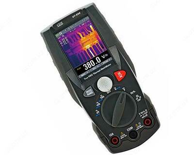 DT-898 — мультиметр TRMS с встроенным тепловизором