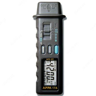 APPA 17A+15+CASE — комплект: мультиметр АРРА 17A, преобразователь тока APPA 15, чехол