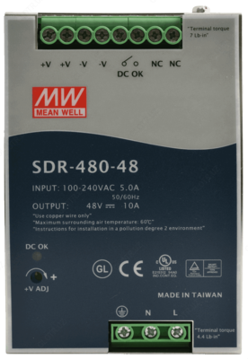 SDR-480-48 Блок питания MEAN WELL