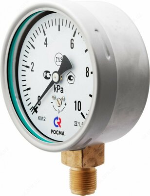 Манометр, напоромер, низкого давления МП-3-У -10 кг/см2