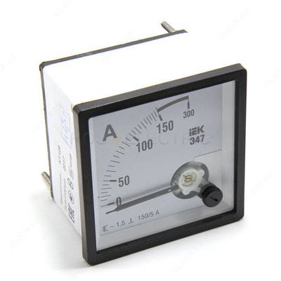 Амперметр Э47 400/5А кл. точн. 1,5 72х72мм