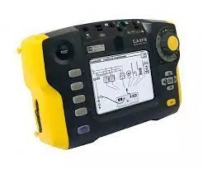 C.A 6116 без клещей — прибор для комплексной проверки электрических установок