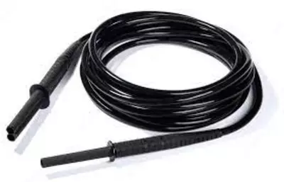 WAPRZ1X2BLBB — провод измерительный 1.2м с разъёмами "банан" чёрный
