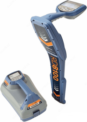 RD8100 PDLG с генератором Tx-5, сумкой — трассопоисковый комплект с функцией GPS
