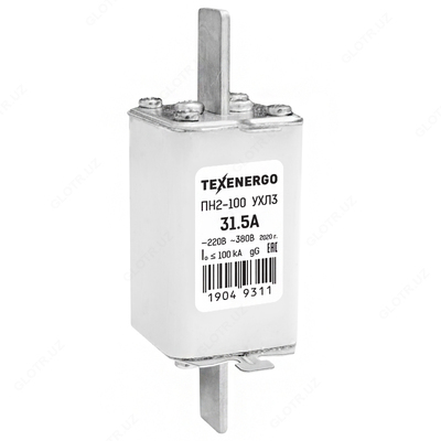 Плавкая вставка ПН2 100/31,5 А УХЛ3