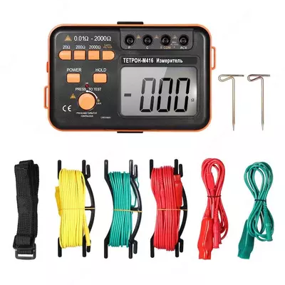 ТЕТРОН-М416 — измеритель сопротивления заземления