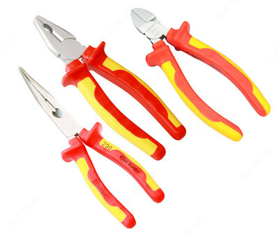 KL303IS — набор из 3-х изолированных (диэлектрических) инструментов в исполнении VDE