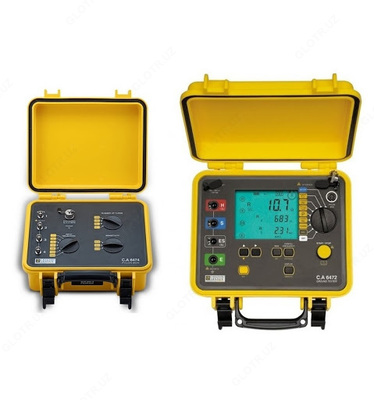 C.A 6472 + C.A 6474 — измеритель сопротивления и заземления опор линий электропередачи