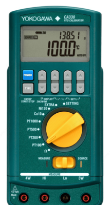 CA330 — калибратор сигналов термосопротивлений