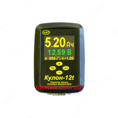 Кулон-12t — индикатор емкости свинцовых аккумуляторов